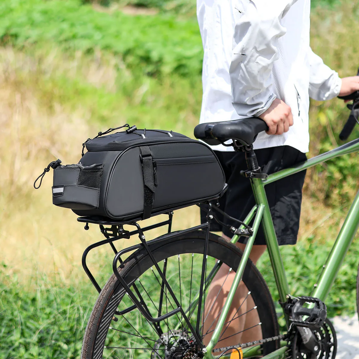 KBW988 Outdoor Sport Road Bike Saddle Bags Fashion Triangle Bag Toolkit Polyester Bag Anti Water Cycling Accessories Organiser