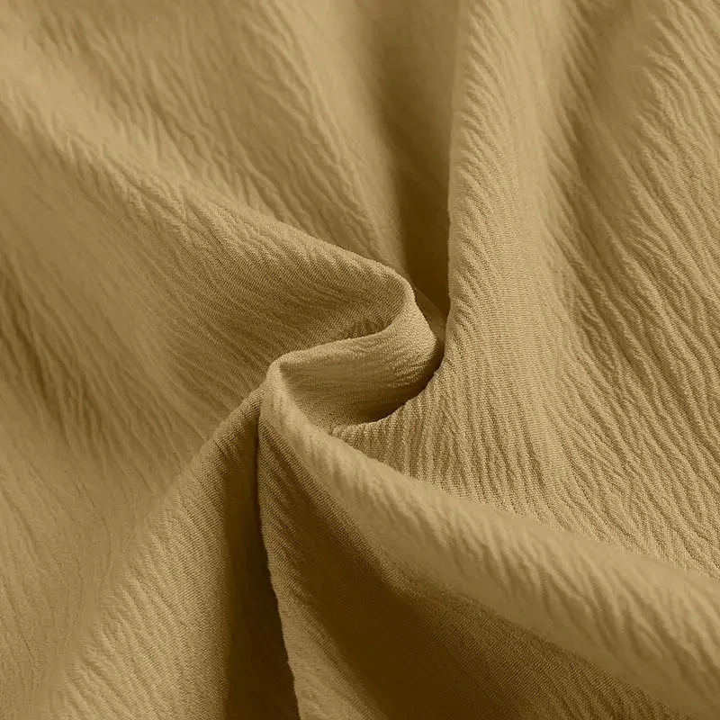 Casual Loose Shirt Ruffles Hem Islamic Clothing Abaya Kaftan Fashion Muslim Tops Femme Solid Color Long Sleeve Blouse