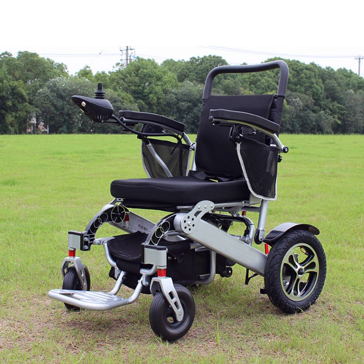 Baichen Hot Selling High Quality Light Power Electric Wheelchair Rehabilitation Therapy Supplies High-strength Aluminum Alloy
