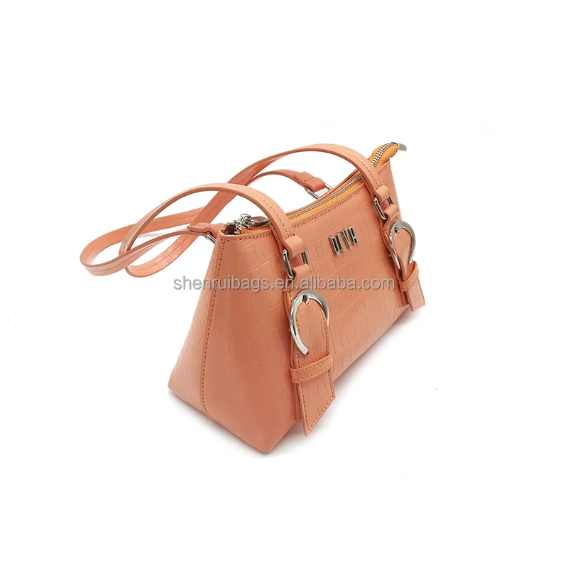 PU Leather Crocodile Purses And Alligator Handbags Female For Women