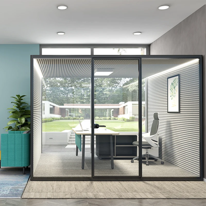 Meetco Phone Booth Soundproof PodSilence Office Phone BoothSingle Person Telephone Booth