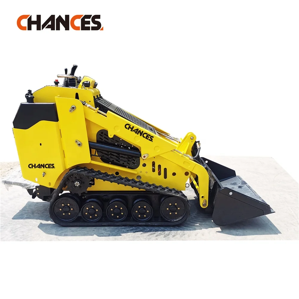 2024 Mini skid steer loader with Perkins diesel engine hydraulic servo joysticks control EPA Diesel power directly from factory