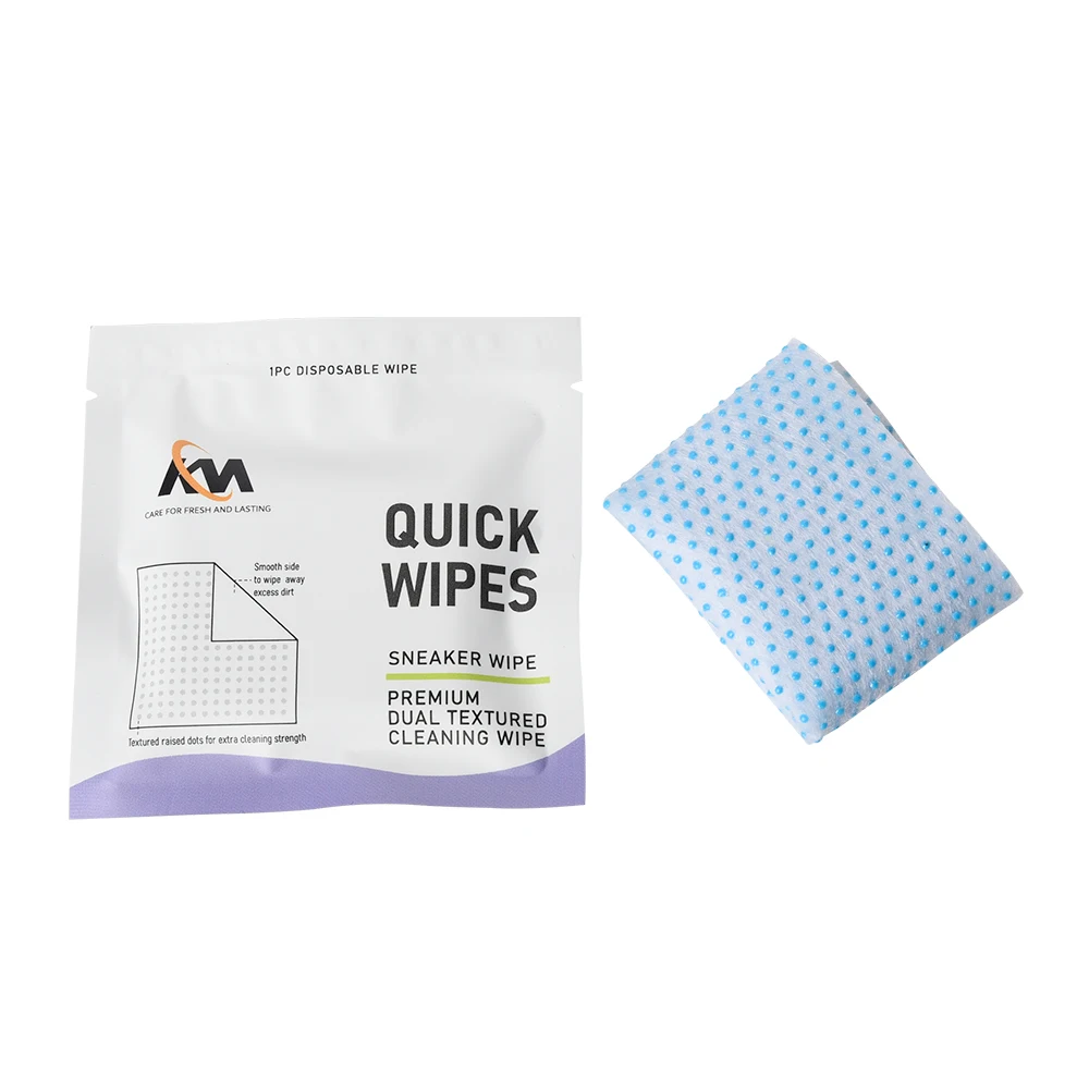 KM Portable Disposable Wet-Wipes For Shoes Sneakers Cleaning 30pcs Single Pack-Wipes
