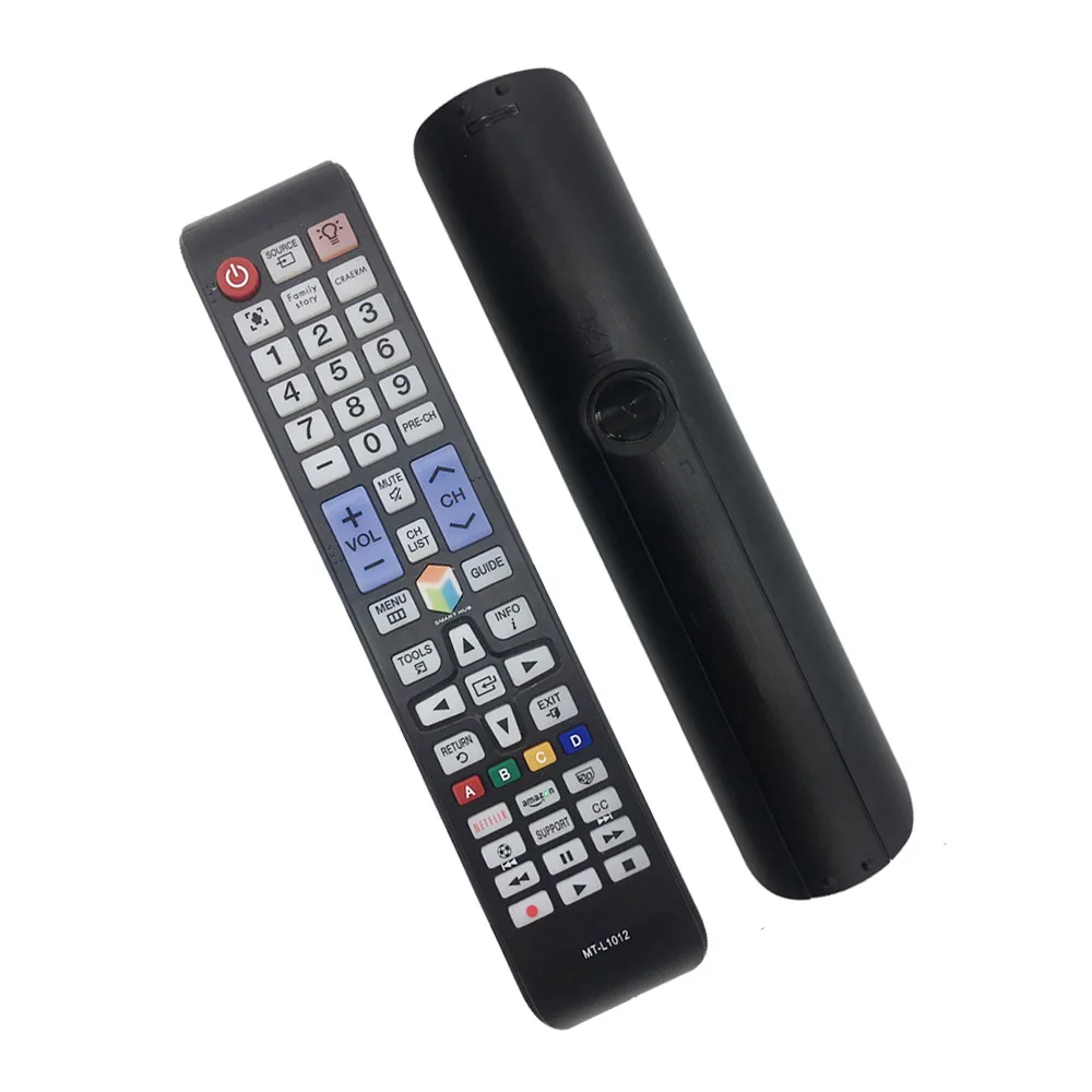 Black ABS Replacement MT-L1012 for Samsung Smart TV Remote Control