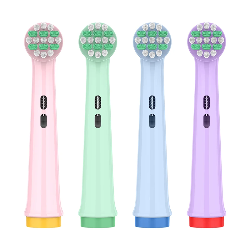 OEM/ODM 4-Pack EB10-T Toothbrush Heads for Kids