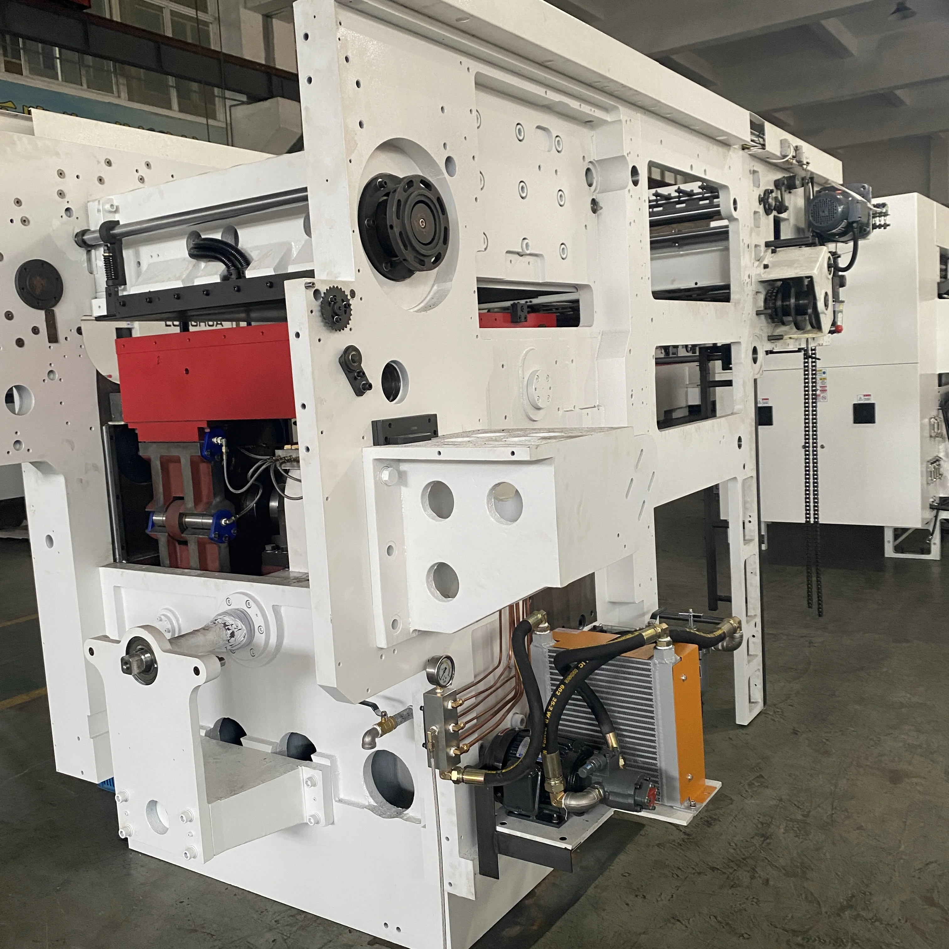 Sheet Feeding Paper Usage Fully Automat Press Cut mach die cutter platen Waste Remove Stripping Cutting Creasing Crease Machine