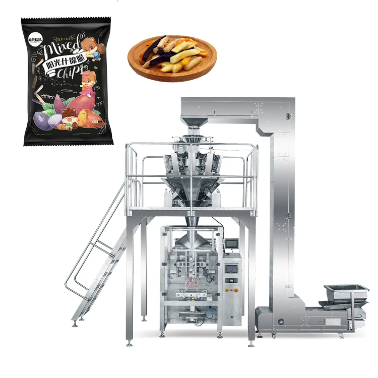 factory directly Hot sale  High speed potato chips biscuit small pouch granule chips packing machine for snack food