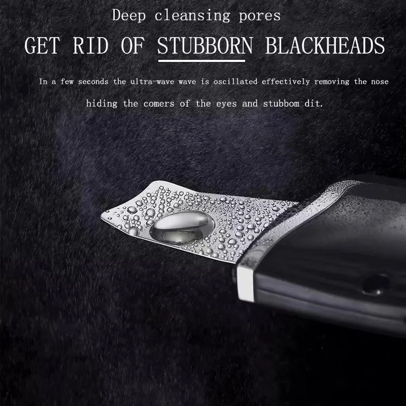 Portable Ion Ultrasound Facial Spatula Face Peeling Ultrasonic Skin Scrubber Ultrasonic Face Scrubber