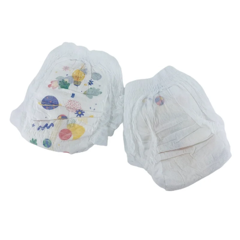 Free Sample OEM High Grade Disposable Ultra Dry Absorbency Pampering Training  Pull Up Pants Diaper