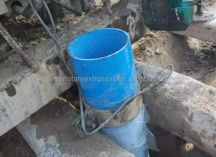 Plastic PVC Drill Pipe Threading Machine