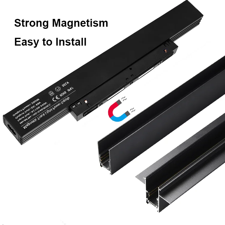 2022 New Developed 100-240V DC48V 100W High PF>0.95 Constant Voltage LED Driver for Magnetic Suction Track Lights