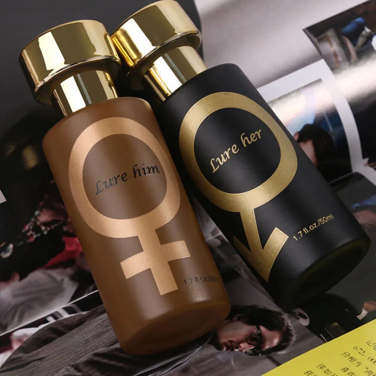 Wholesale LURE HIM 50ml Elegant Men And Women Natural Floral Body Spray Long Lasting Fragrance Perfume
