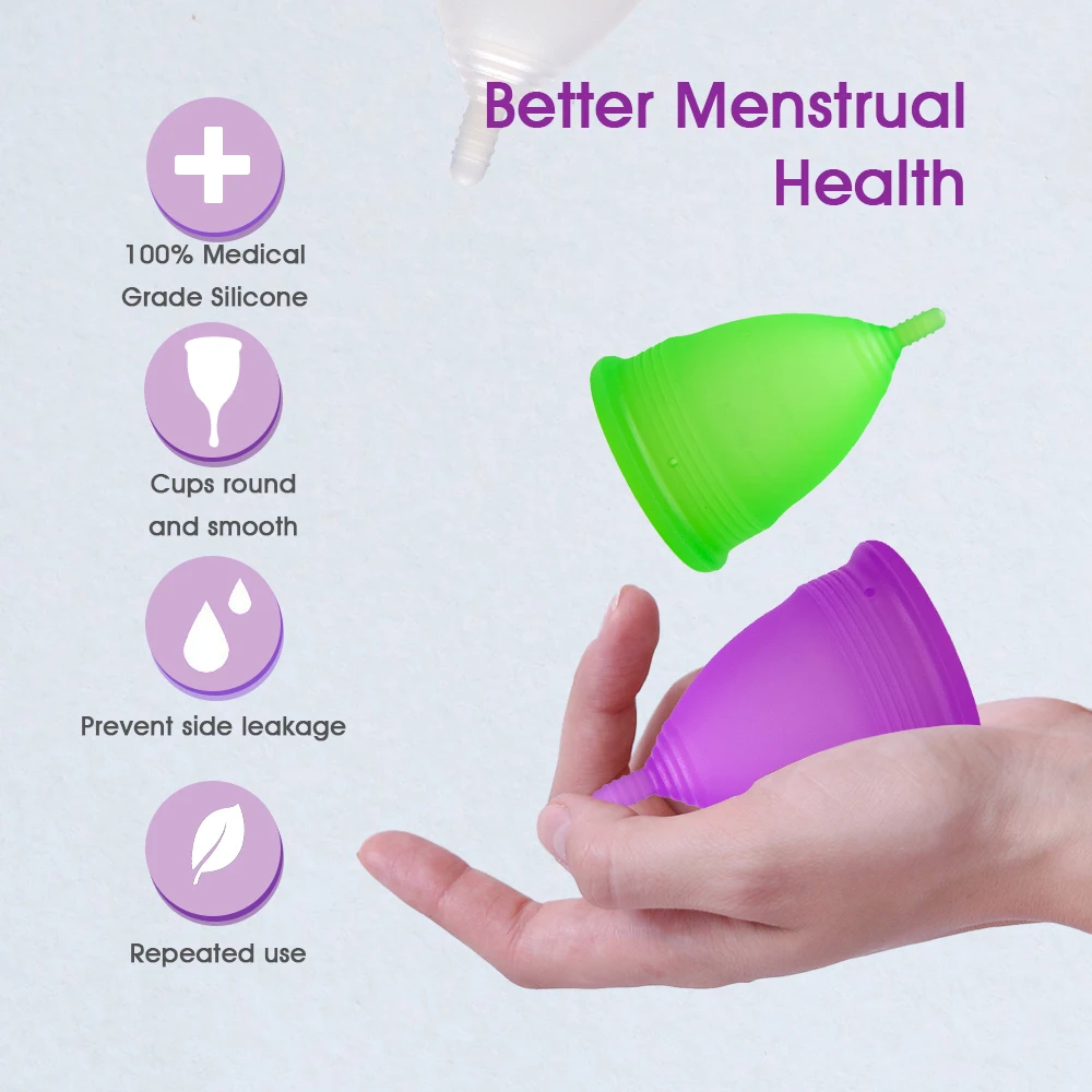 Wholesale Copas Menstruales Women Organic Menstrual Cup Period Cup