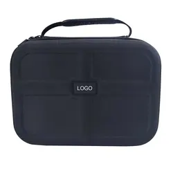 High Quality Black Oxford Fabric Durable Hard EVA Switch Case with Handle Shoulder Strap