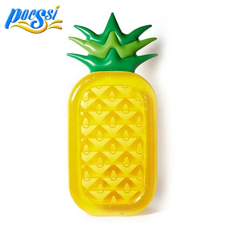 Wholesale PVC Yellow Water Equipment Pineapple Pool Float for Sale