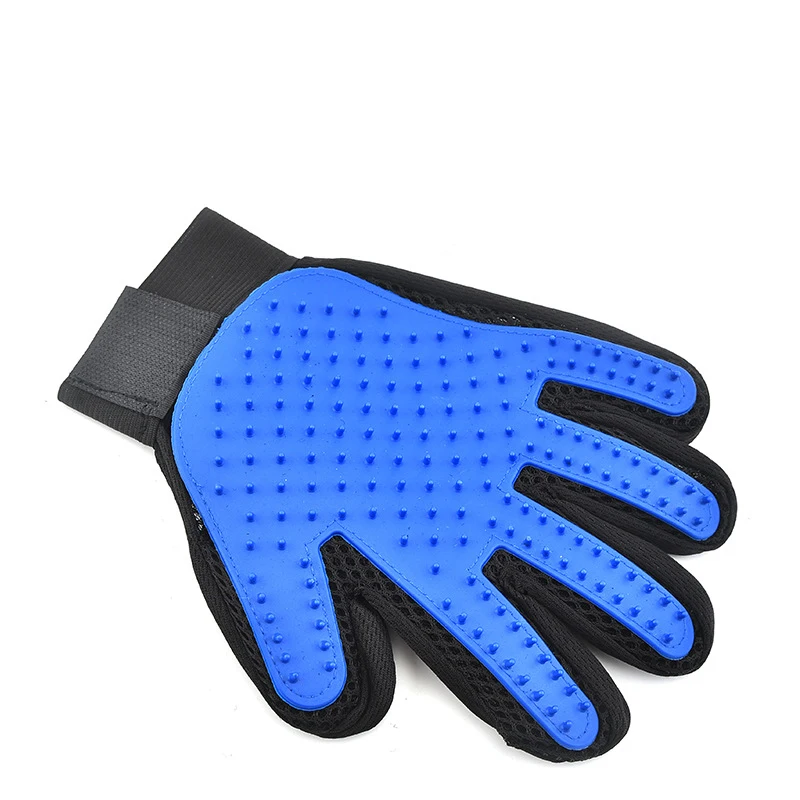 Bulk Cat Grooming Clean Antiscrach Gloves Bath Shampoo Washing Brushes Deshedding Pet Hair Massage Glove For Cat Agresive