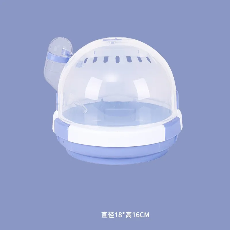 LM0121H UFO shaped hamster outdoor cage Handheld Hamster cage portable Pet supplies nest