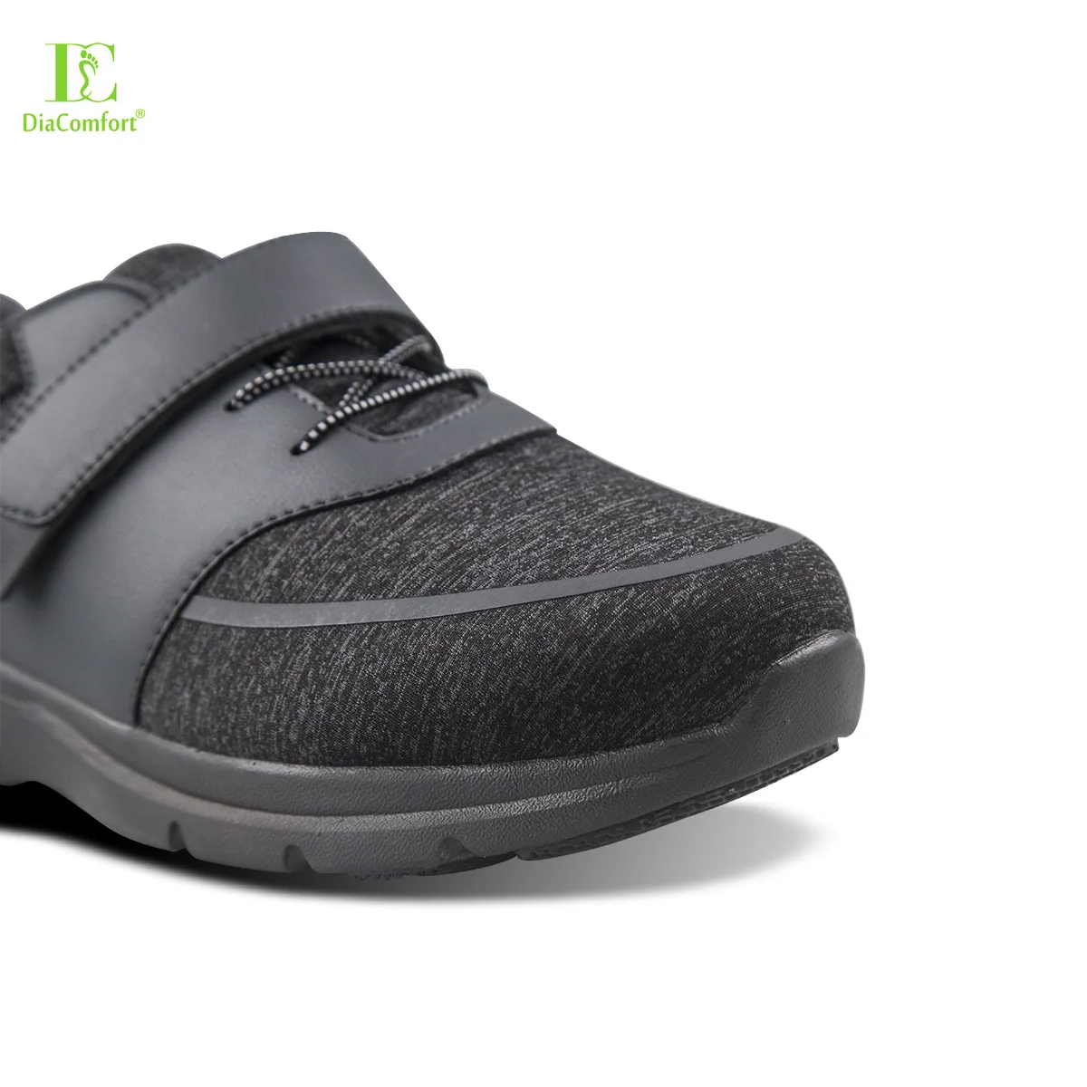 Comfortable Casual Orthopedic Shoes for Diabetes Walking Anti-Static with Fabric Insole Leather Upper Good Price