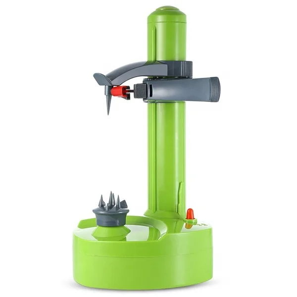 Electric Spiral Apple Peeler Multi-functional Peeling Cutter Fruit Potato Battery Operated Automatic Peeler Machine