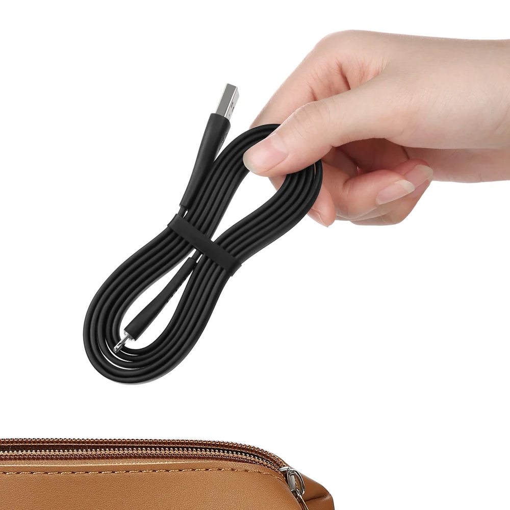 Mcdodo 4ft/6ft Black White Round Nylon Made Light-ning USB Charging Cable for iphone XS XR