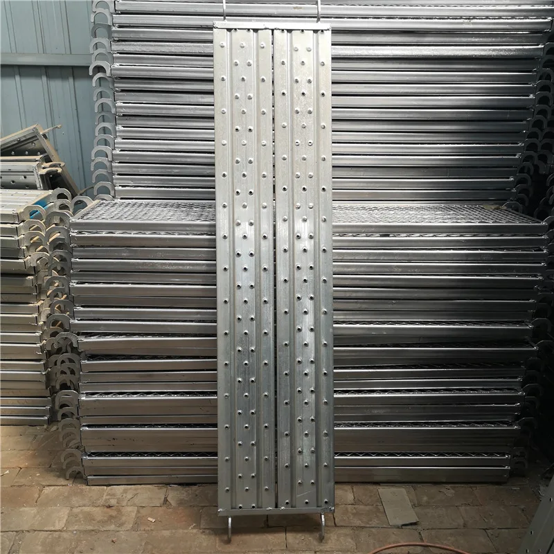 high quality scaffolding sole board hot dip galvanized steel springboard China Price for construction