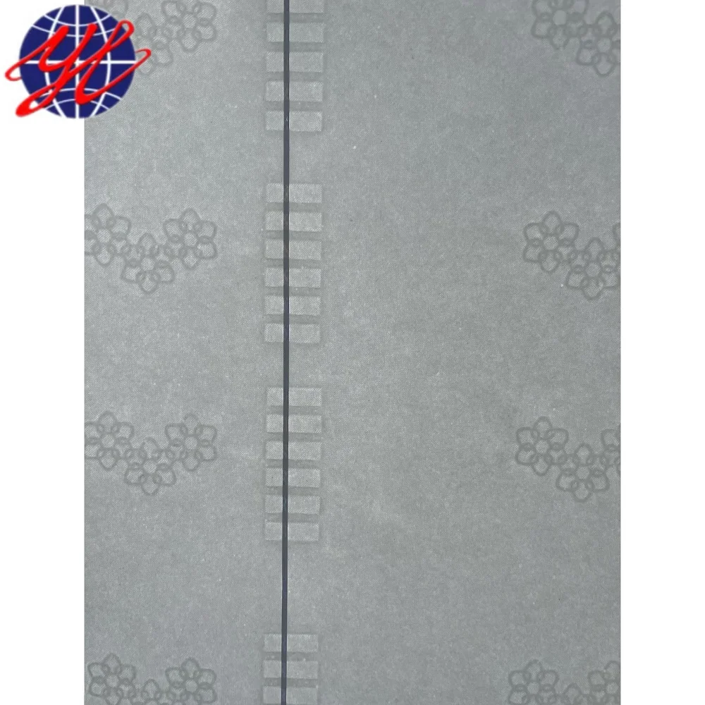 Custom Fixed-distance Watermark Security Paper with Laser  Security Thread and Invisible UV Fiber for Cheque Label Certificate