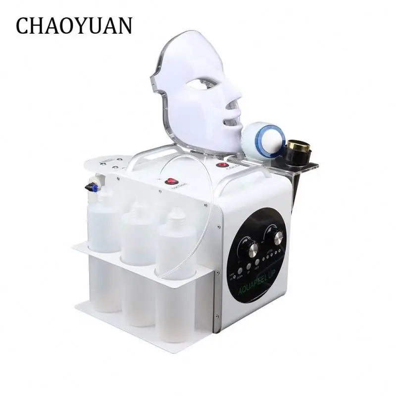 Hydrogen Oxygen Facial Beauty Machine,  6 in 1 Face Skin Rejuvenation Massager Skin Lifting Wrinkle Remove Vacuum Face S