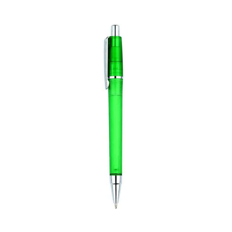 Promotional Frosty School Ball Pen, Plastic Ballpoint Pen for Office