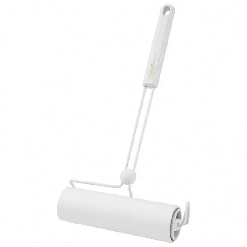 SPZ Wholesale Wrought Iron Sticker Roller Sticky Dust Paper To Hair Sticking Roller Sticky Roll Sticky Paper Roll Tearing Paper