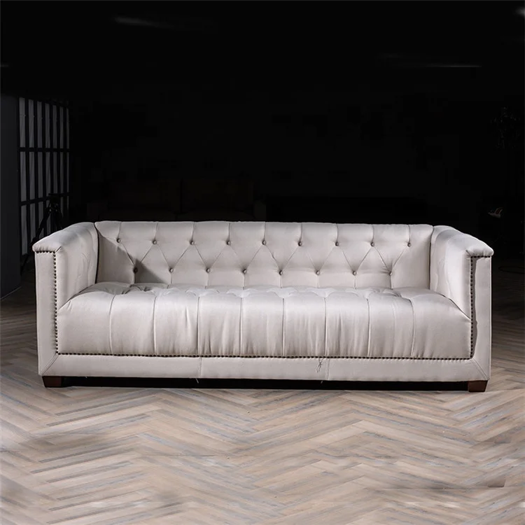 
Wood Legs 3 Seater Fabric Furniture Luxury Sofa Sets With Prices 