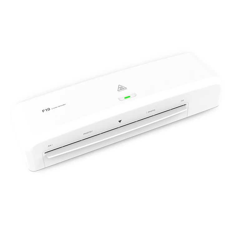Hot A4 Desktop Laminator 2 Roll Laminating Machine 9 inch hot roll laminator