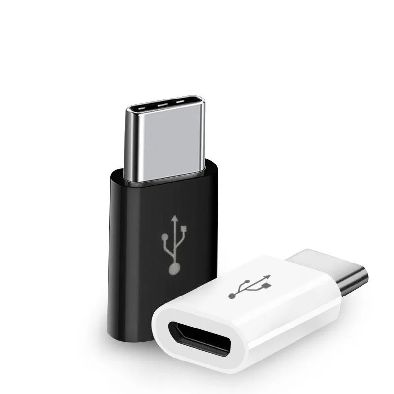 USB 2.0 Micro USB to Type-C Convert Adapter For Android Mobile Phone