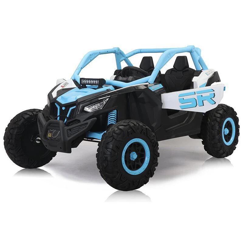 24V 6x6 Ride On Car for Big Kids, 4x75W 5.9MPH Ride on Toy Electric UTV with Parent Remote, Eva Tires, 4 Shock Absorbers