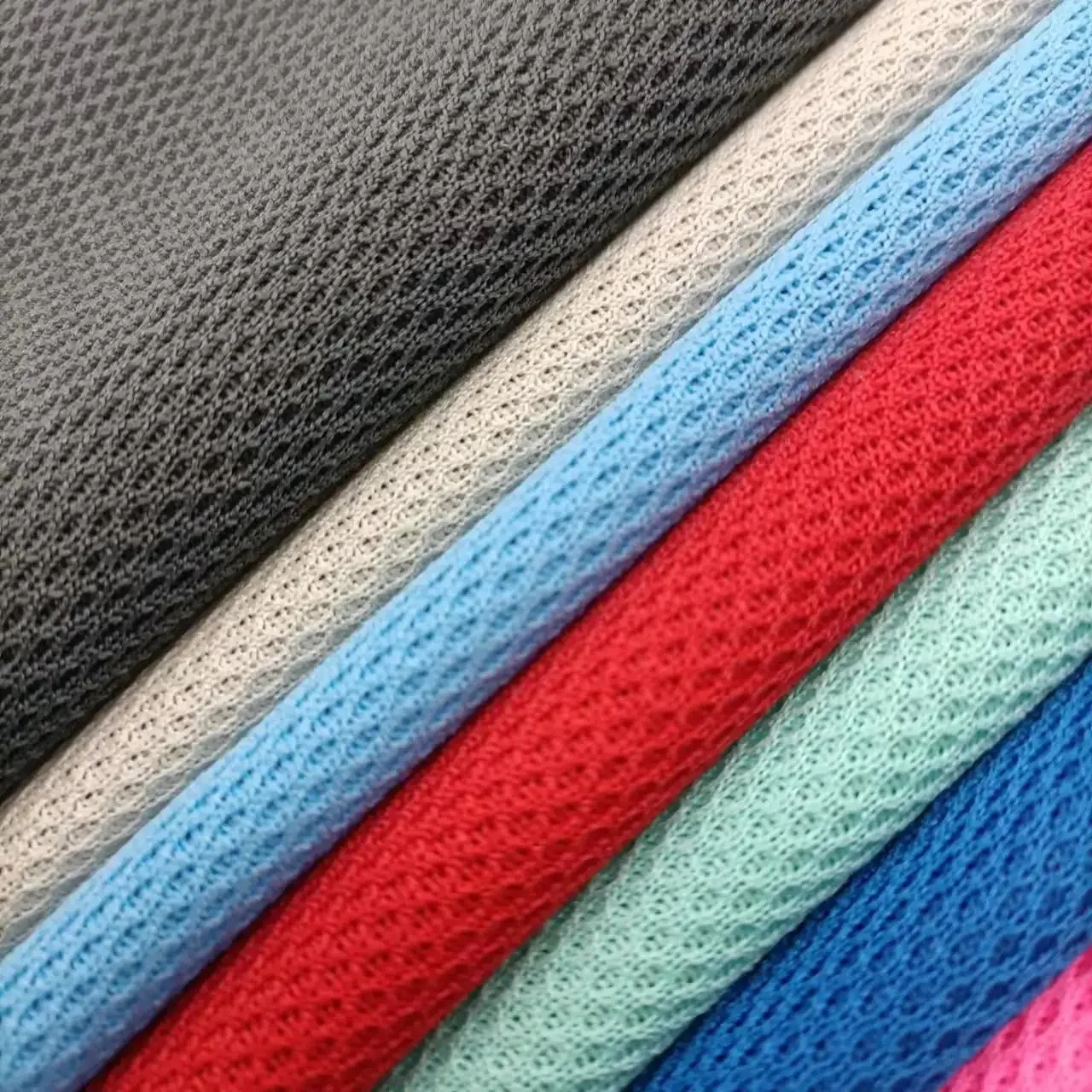 75D Biodegradable Antibacterial Skin-Friendly Polylactic Acid Fabric Girls Small Mesh Home Clothing Woven Swimwear Dyed Plain