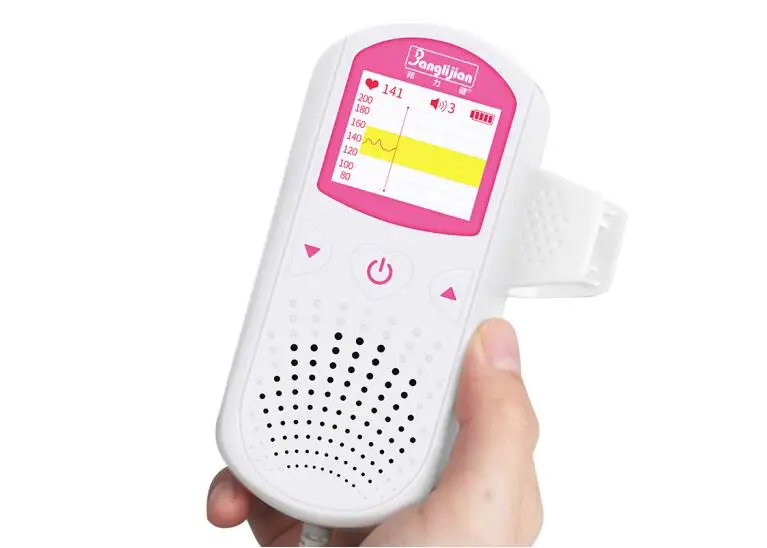 
Shenrui Cheap Portable fetal monitormonitor Prenatal Fetal Doppler Price Pocket Baby Heart Rate Detector 