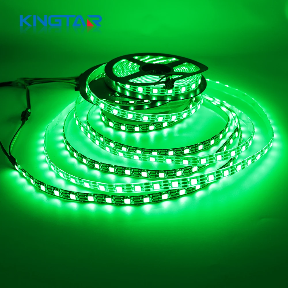 Wholesale 5V Pixel LED Strip China WS2812B 60leds Addressable RGB LED Strip PCB Lighting