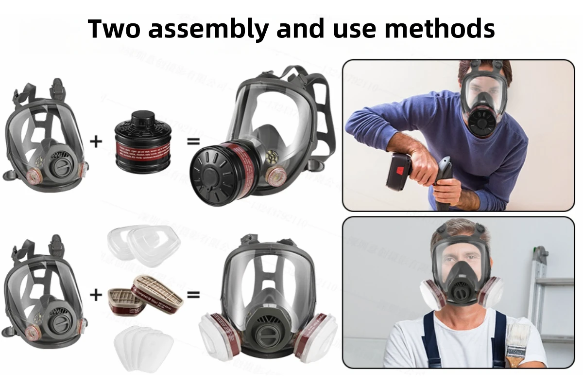 Cheap price High quality full face gas mask with best price