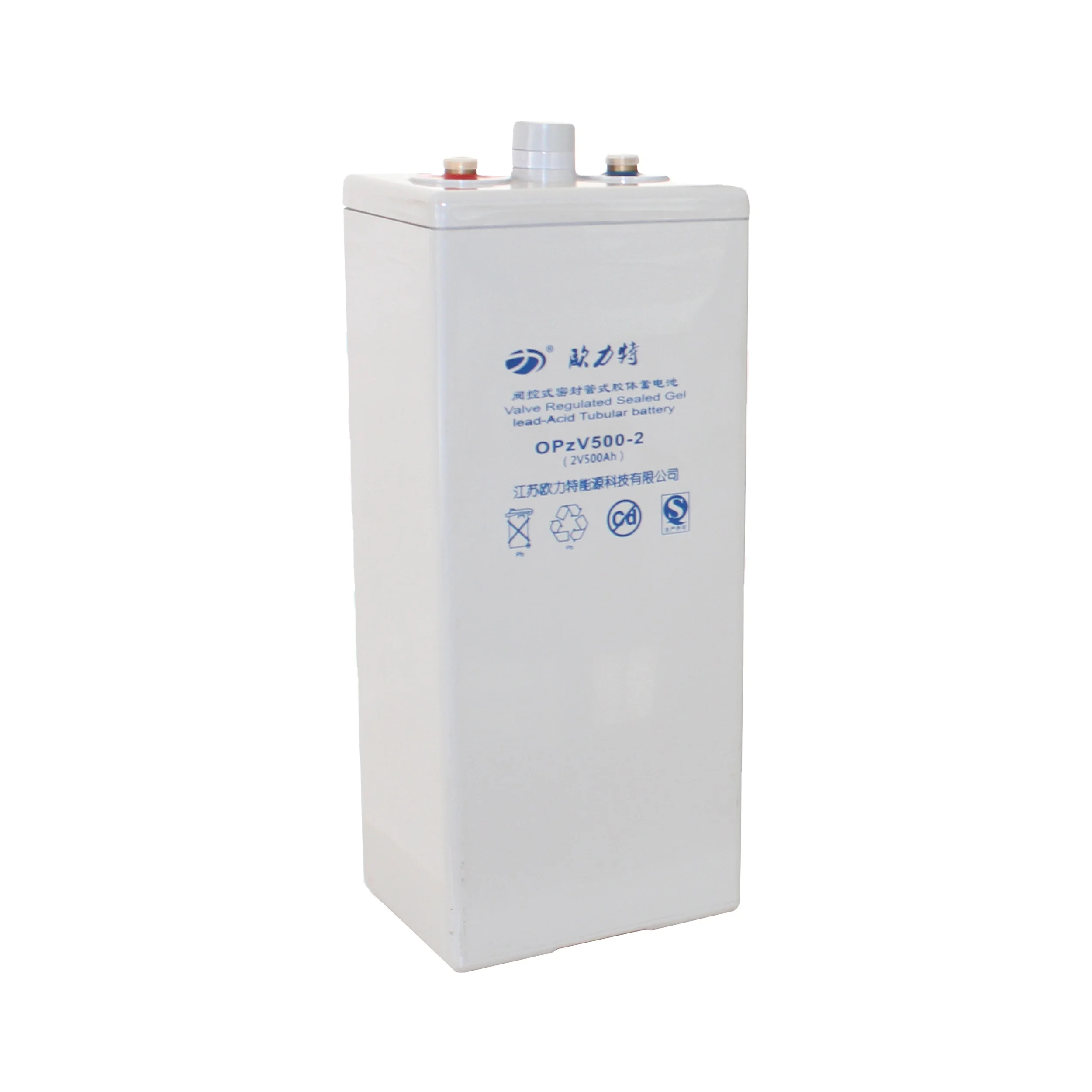 OPZV 2V 1200AH 1000AH 800AH 600AH Tubular Gel Deep Cycle Valve Regulated Lead Acid Battery