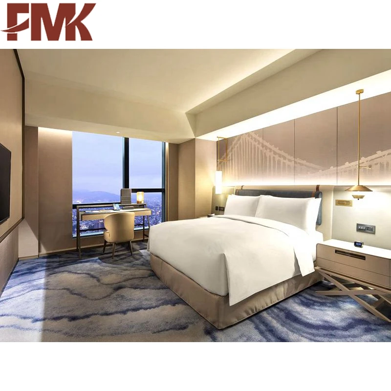 FMK Brand Commercial Furniture 5 Star Customized Hotel Bedroom Furniture Set Modern
