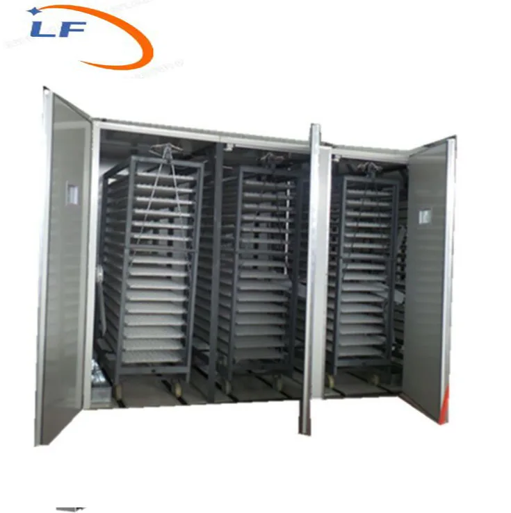 Trolley Type 3186 Eggs Capacity Full Automatic Incubator Egg Trolley Structure