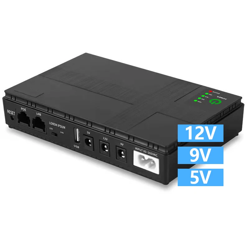 Chengwen Cost-ffective Fan For UPS DC uninterrupted power supply of 5v 9v 12v 18w ups wifi battery ups for bank router