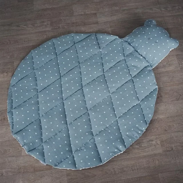 Baby mobile accessories soft bear shaped play mat wood felt gift toys set wooden play gym