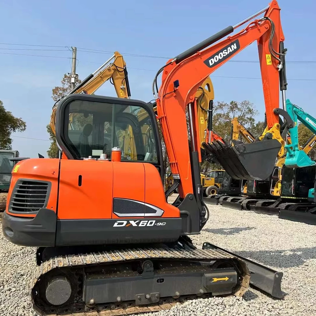 Многофункциональный мини-экскаватор doosan dx60 dh60 dx60-9 б/у Doosan 55 60 75 80