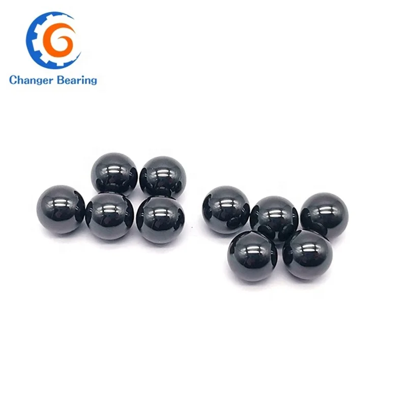 Высокоточный черный нитрид кремния SI3N4 керамические шарики подшипников полированные G5 G10 метрический размер 1 мм 2 3 4 5 6 7 8 10 12