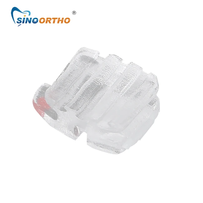 Ceramic self ligating brackets dental brackets dental supply