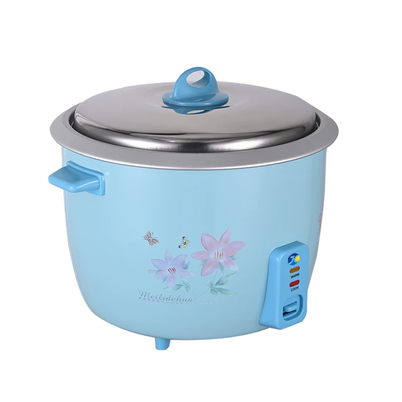 Factory wholesale kitchen appliance travel mini industrial drum shaped electric mechanical switch rice cooker