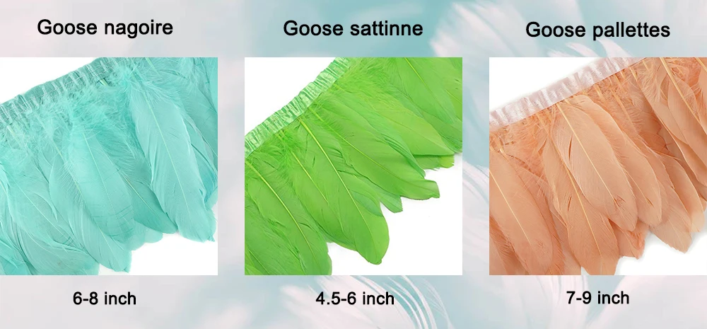 Decorative  Supplier material White dyed Black tail goose biot feather quill for Sale