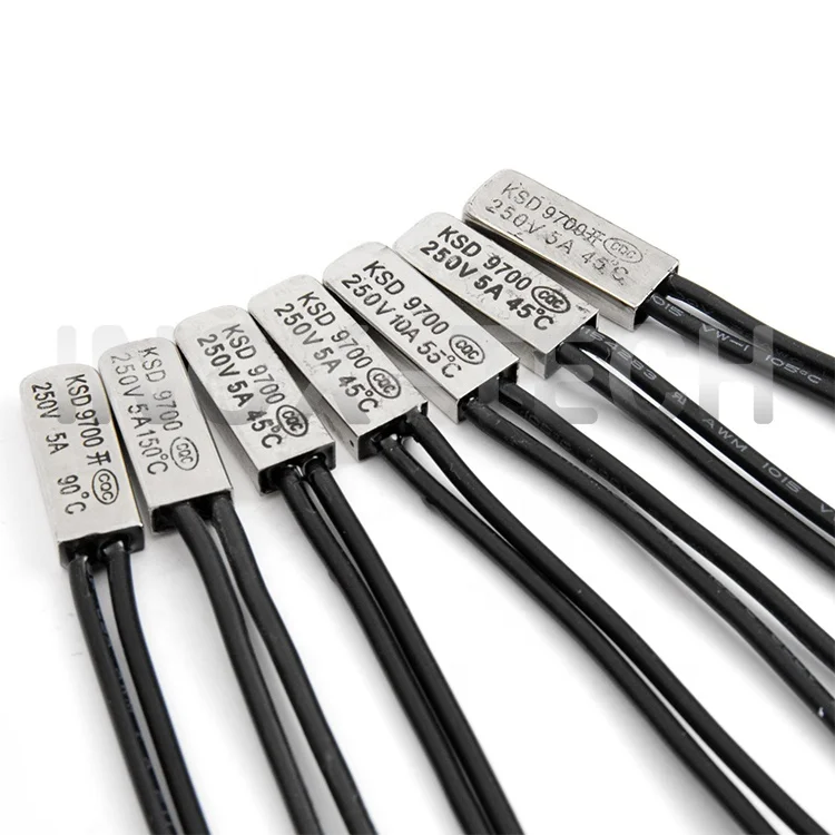 KSD9700 Temperature fuse Temperature control switch Fuse current fuse