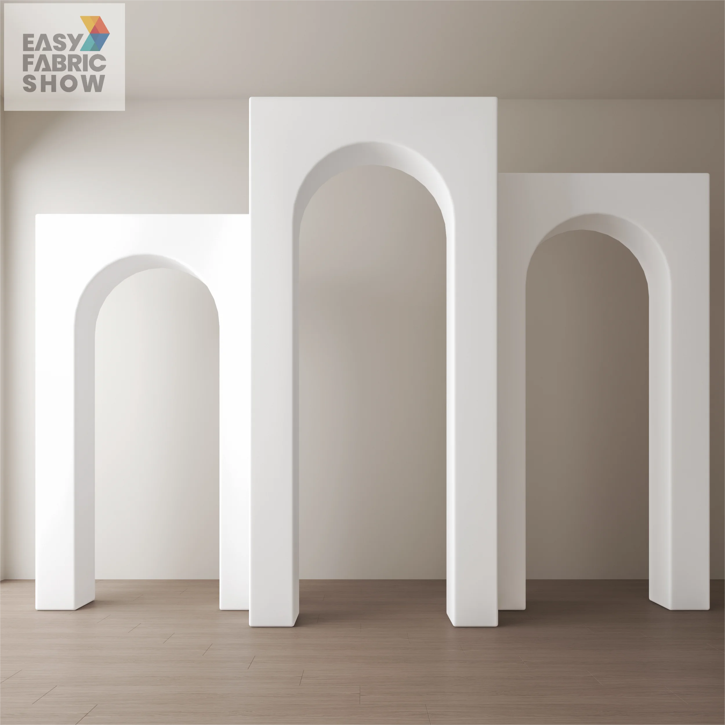 Unique Shape 3D Arch Party backdrop Stand for wedding events Party Wedding arch backdrop flower wall Ceremony Decoration