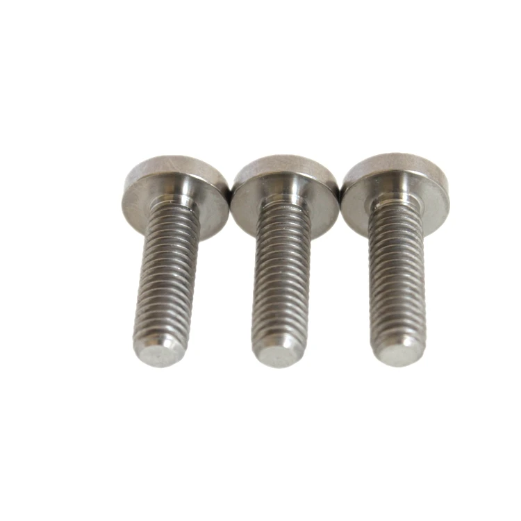 High strength custom M5 torx socket round head GR5 TC4 Ti-6al-4v titanium bolts titanium screws for motorcycle